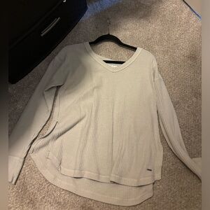 hollister cream sweater